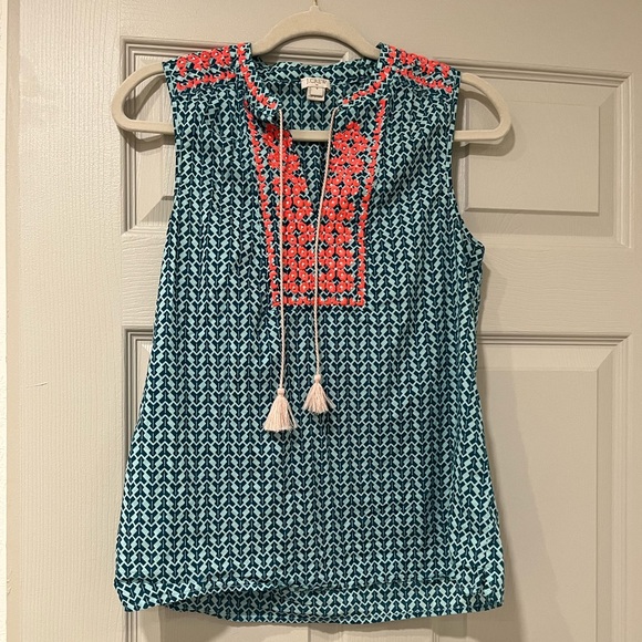 J Crew cami sleeveless top - Picture 1 of 5